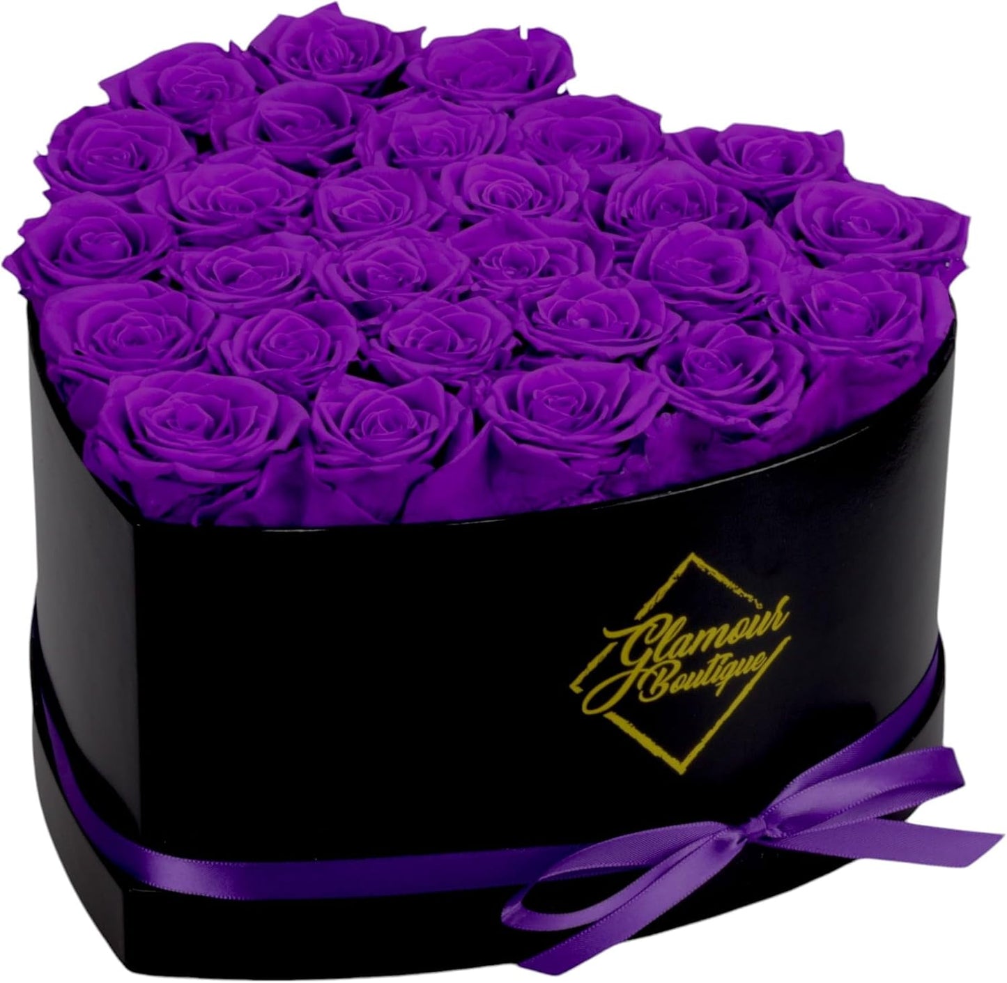Forever Preserved Rose Heart Box – 27 Eternal Roses