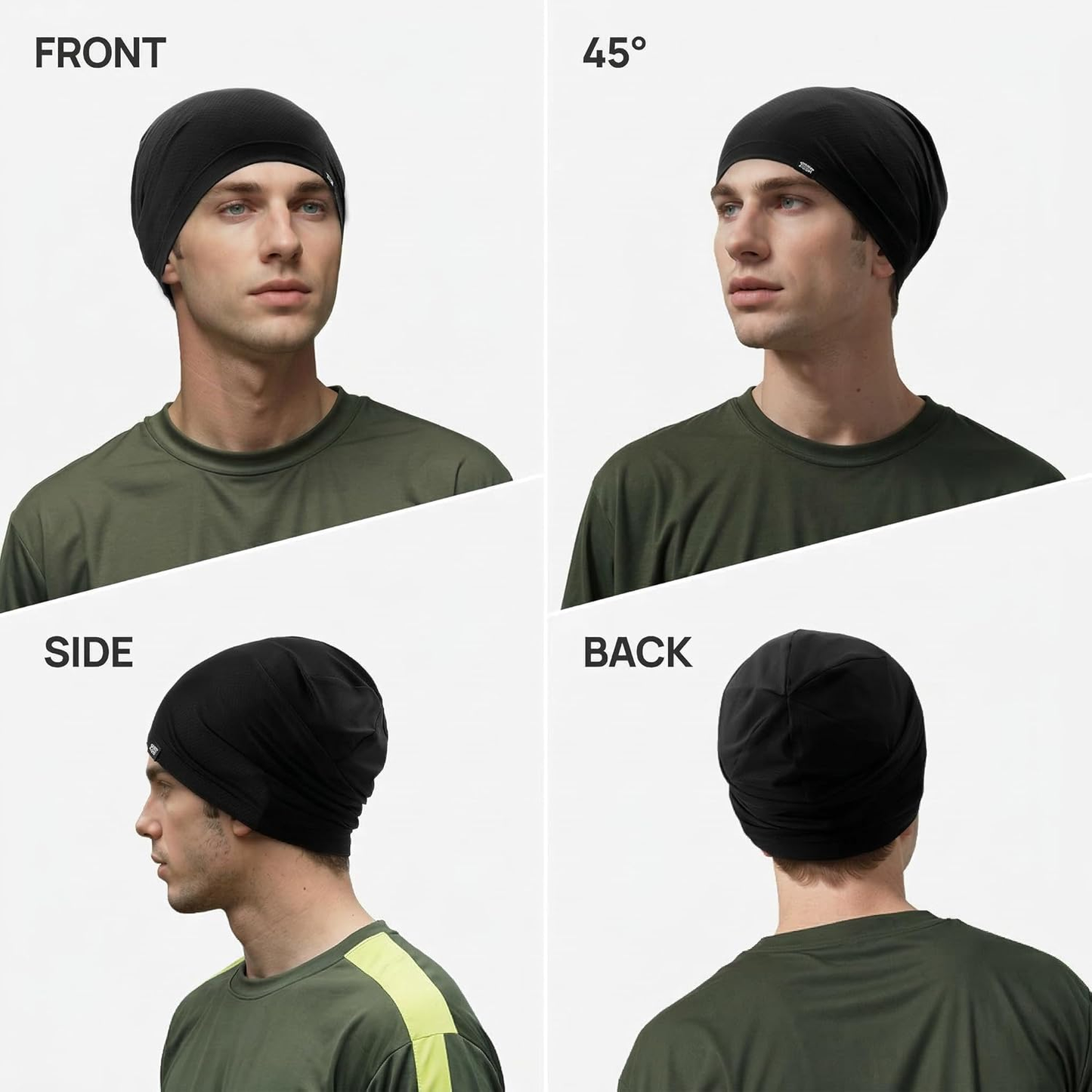 3-Pack Cooling Skull Caps for Men and Women