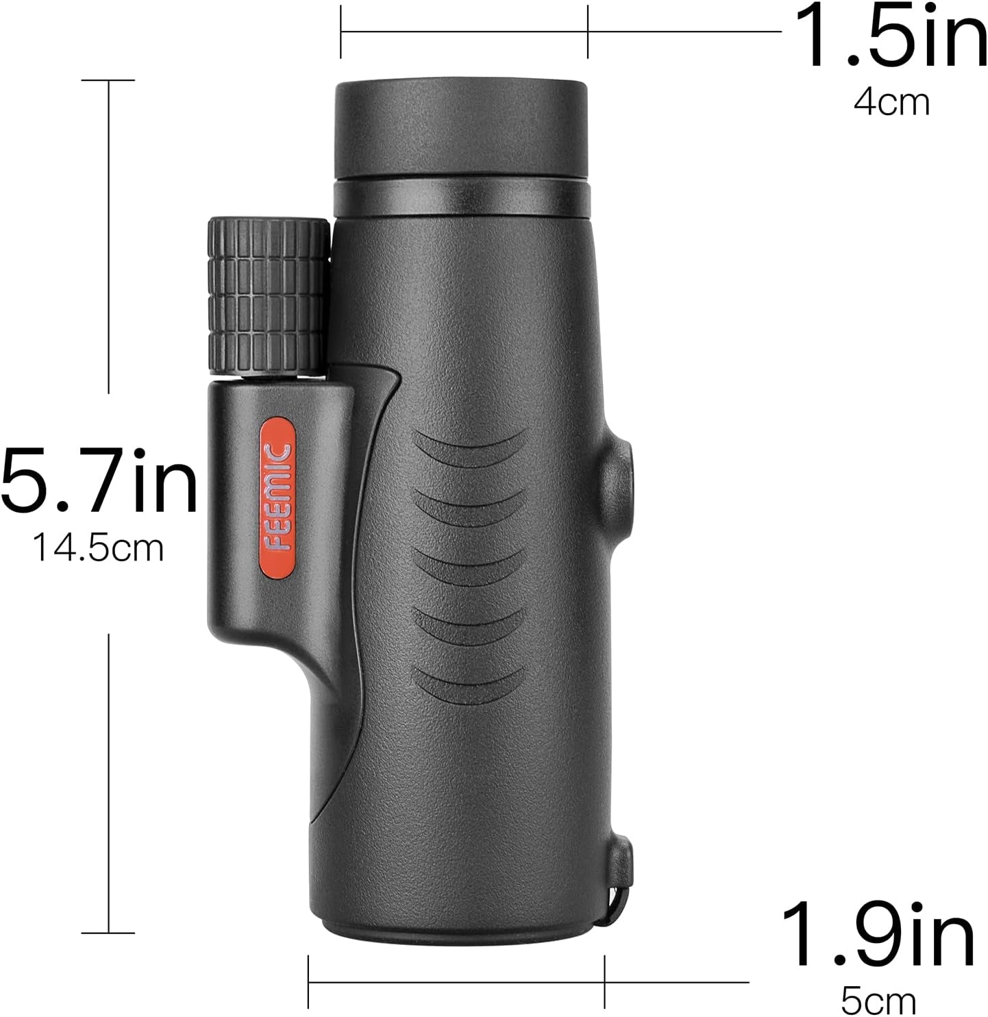 High Power 8x42 Monocular Telescope – Compact Waterproof, Fog proof & Shockproof Monocular Scope with Hand Strap for Bird Watching, Hunting, Camping, Hiking & Travel