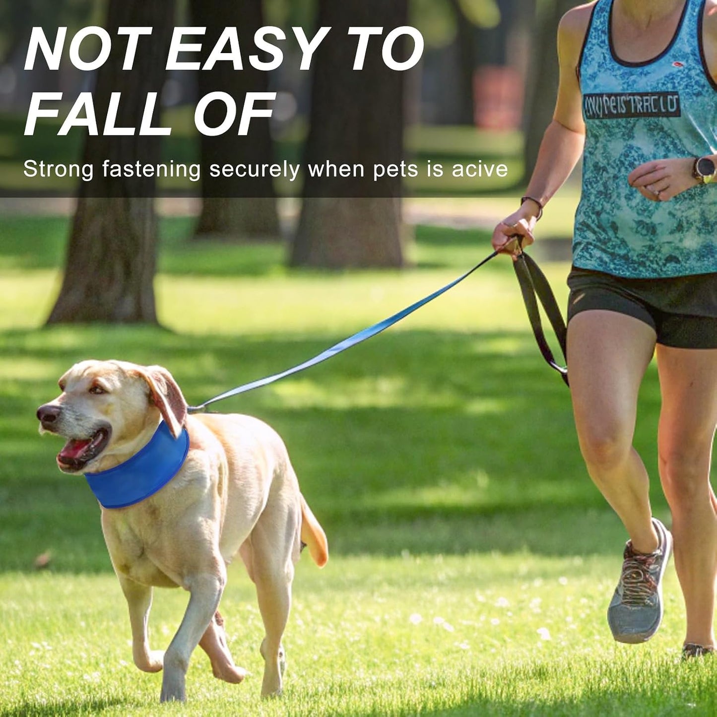 2-Pack Dog Cooling Bandanas – Instant Cooling Ice Neck Wraps