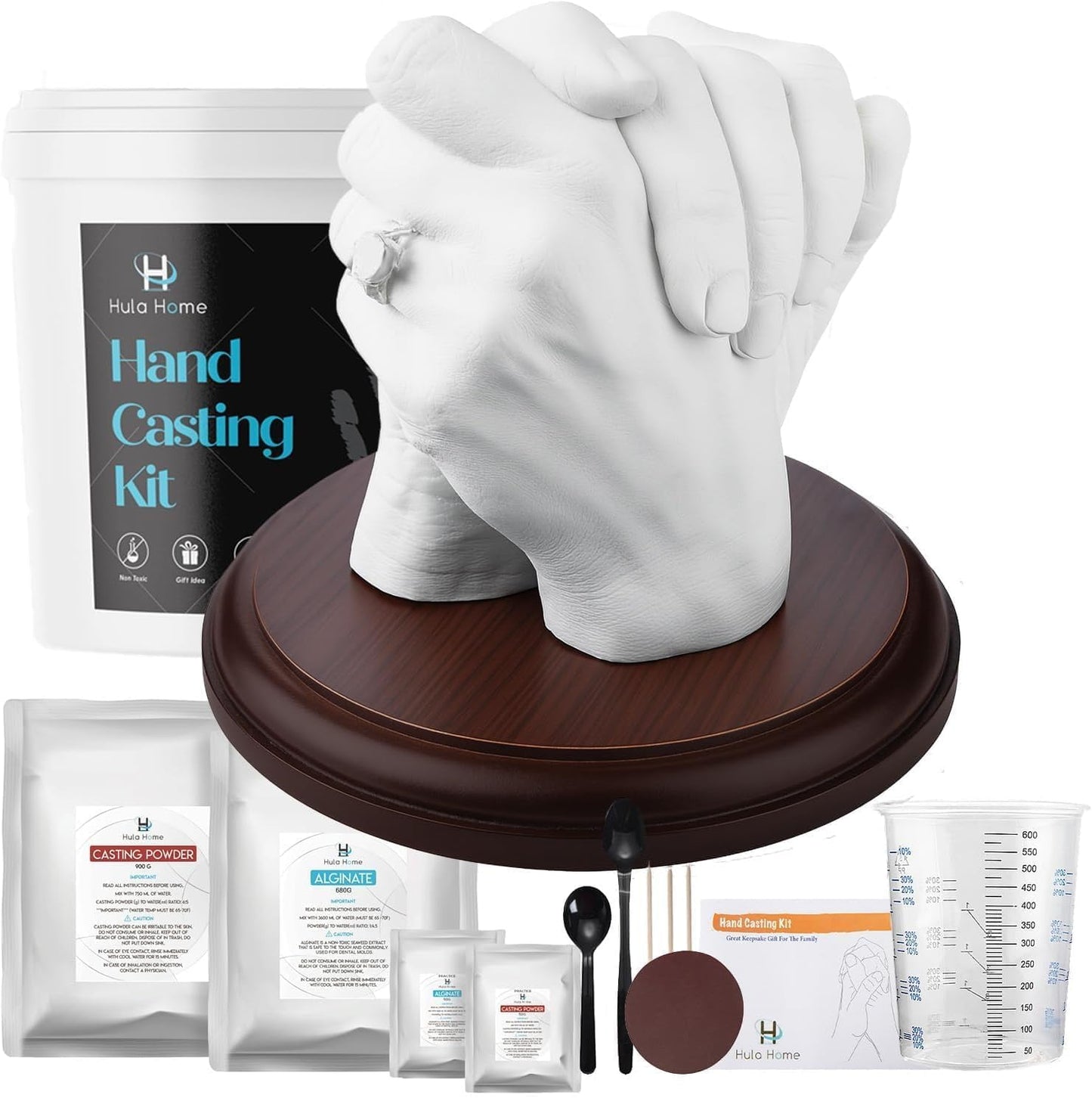 Hand Casting Kit for Couples & Families – DIY Keepsake Sculpture Kit