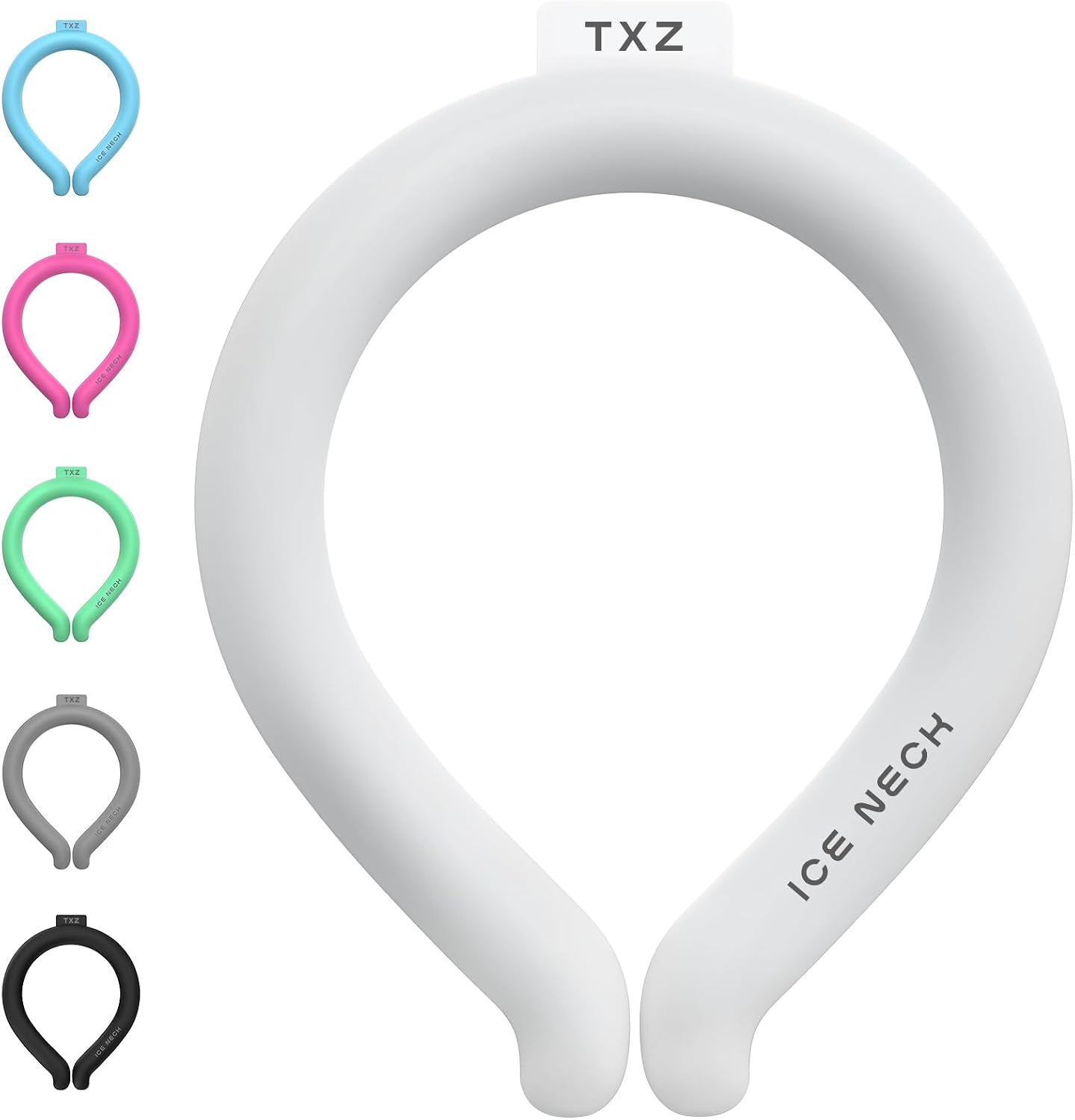 Cooling Neck Wrap – Reusable Wearable Ice Neck Cooling Tube with Quick-Freeze Gel