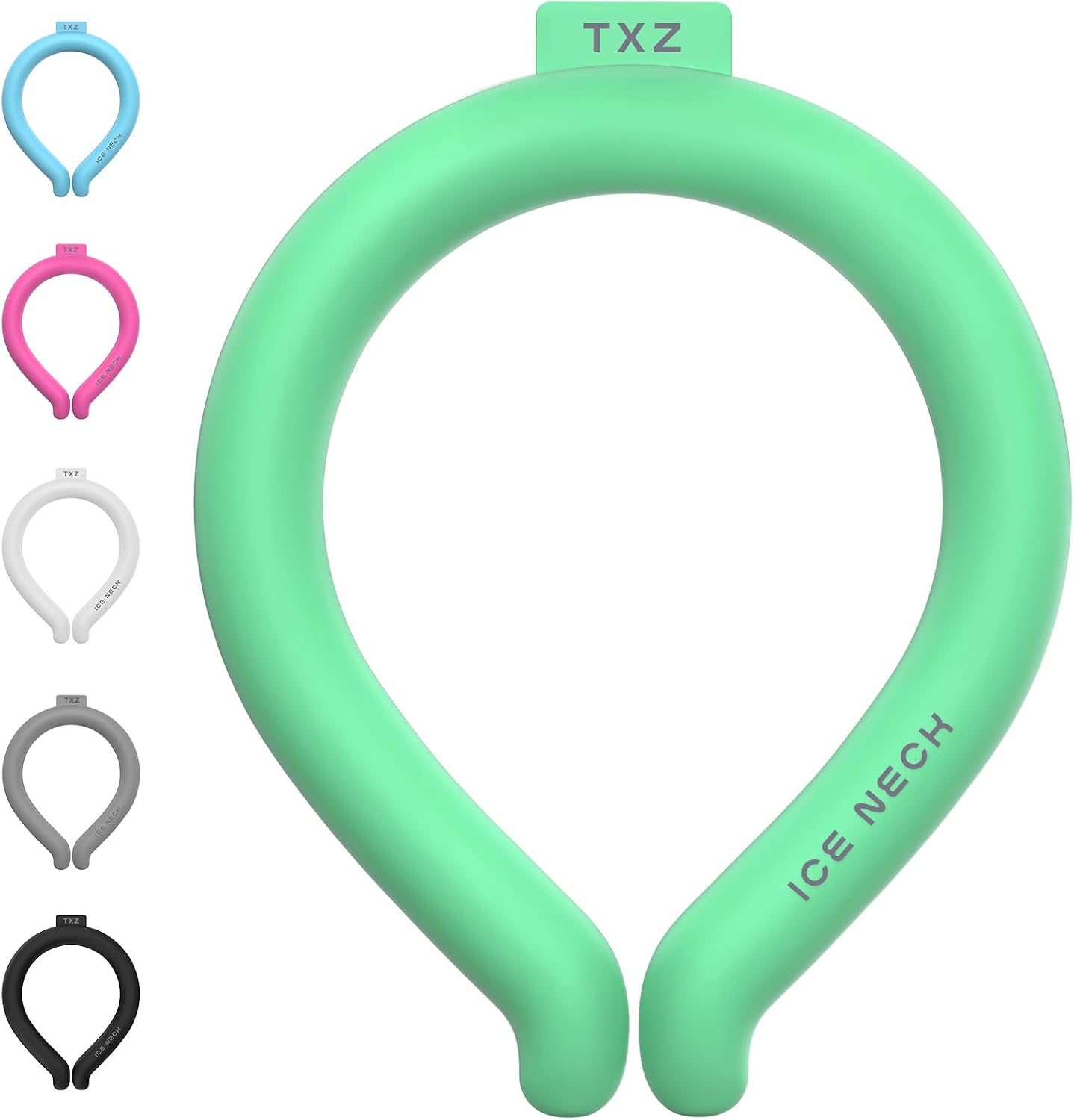 Cooling Neck Wrap – Reusable Wearable Ice Neck Cooling Tube with Quick-Freeze Gel