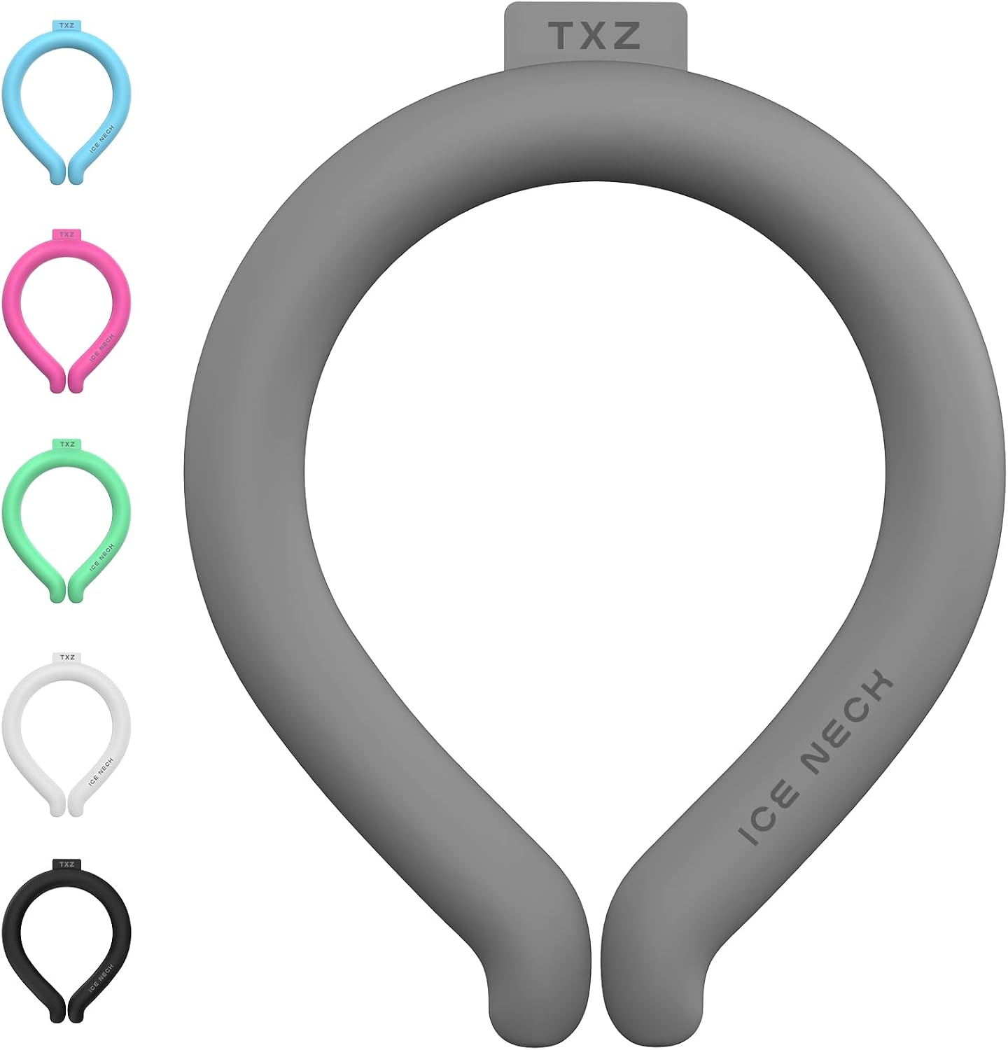 Cooling Neck Wrap – Reusable Wearable Ice Neck Cooling Tube with Quick-Freeze Gel