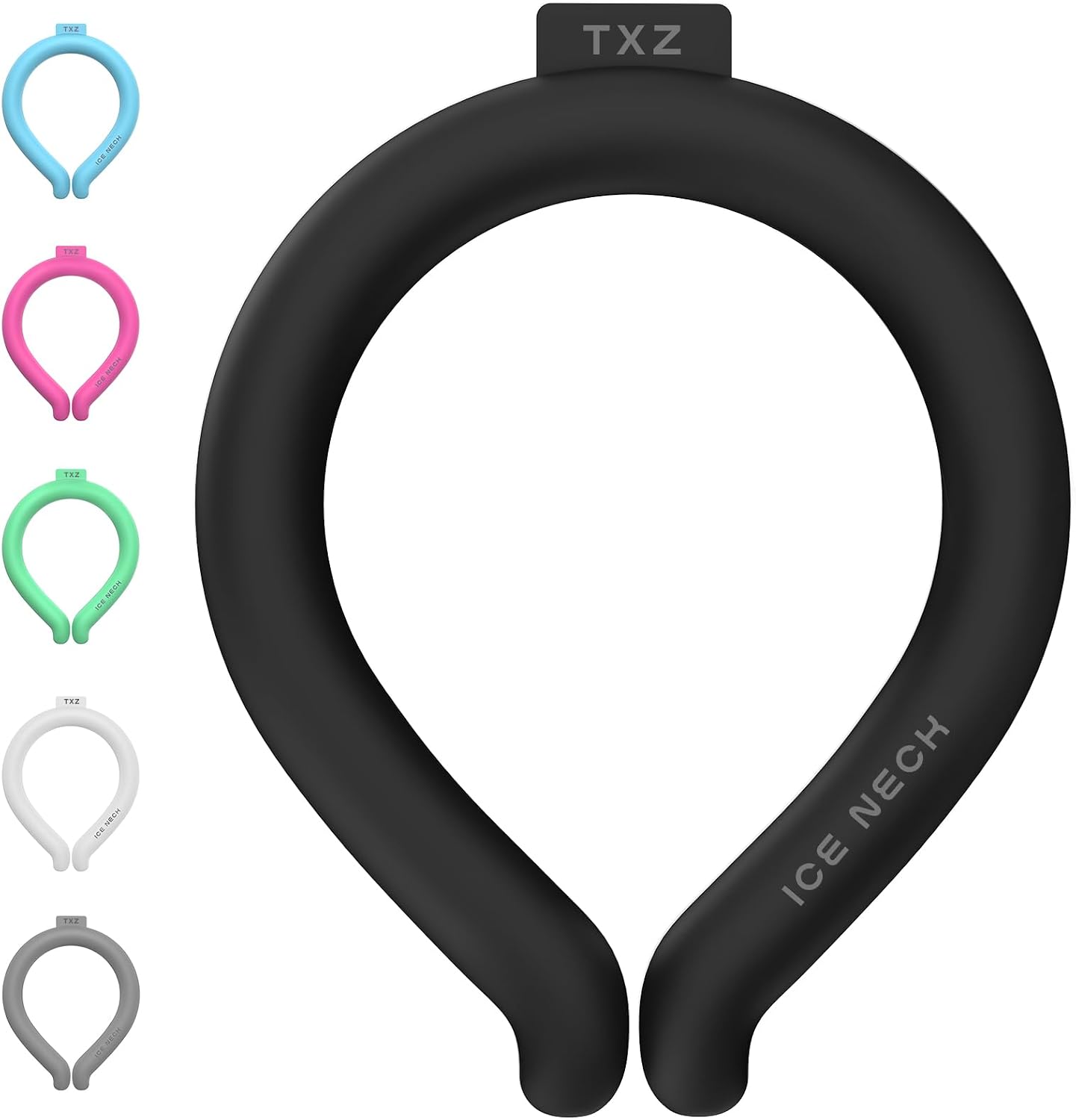 Cooling Neck Wrap – Reusable Wearable Ice Neck Cooling Tube with Quick-Freeze Gel