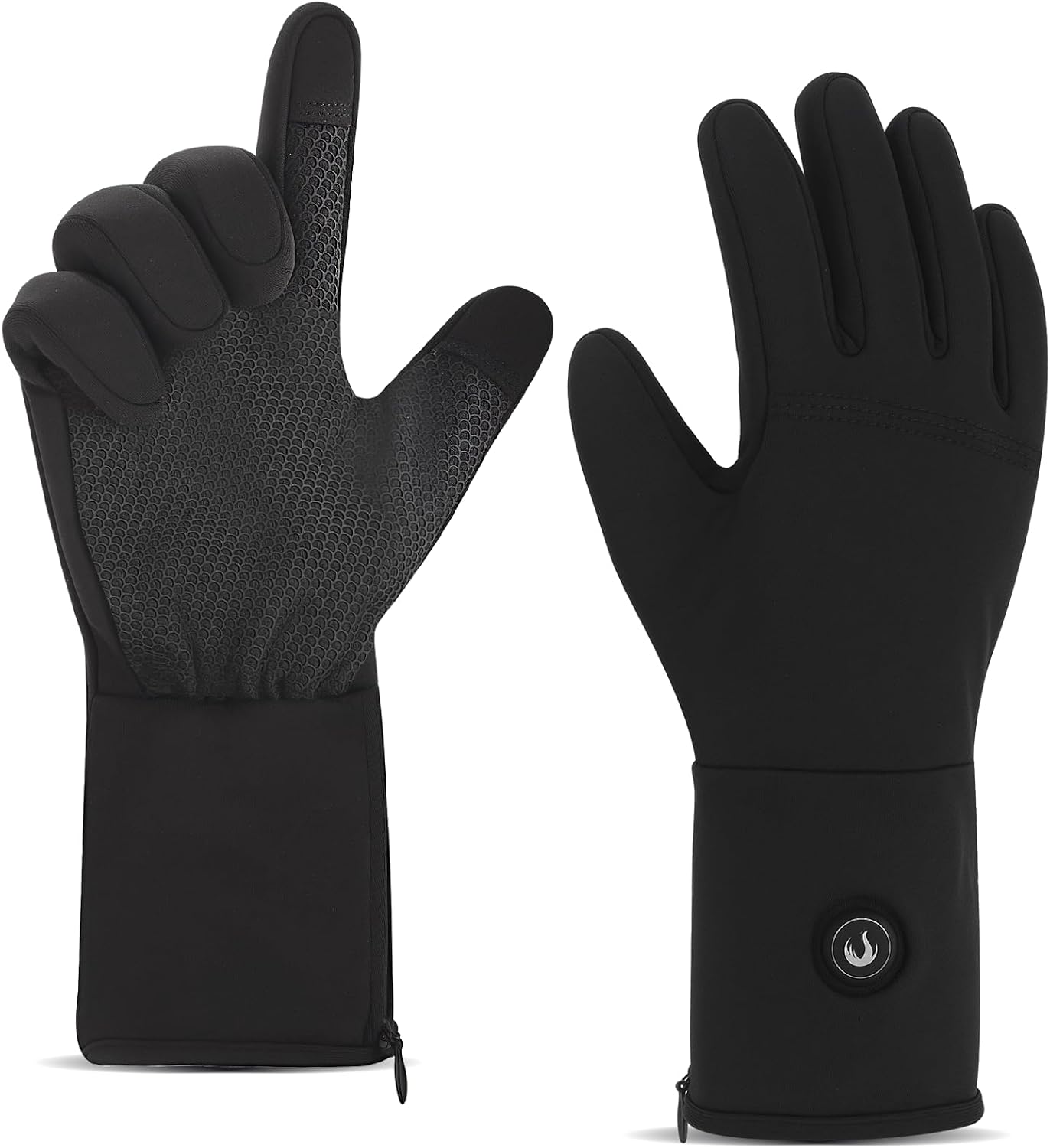 Rechargeable Heated Glove Liners – Battery-Powered Electric Touchscreen Gloves