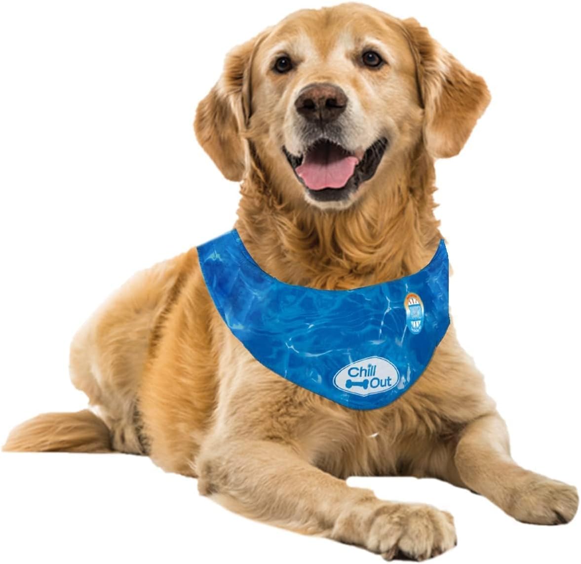 Dog Cooling Bandana – Reusable Cooling Neck Wrap