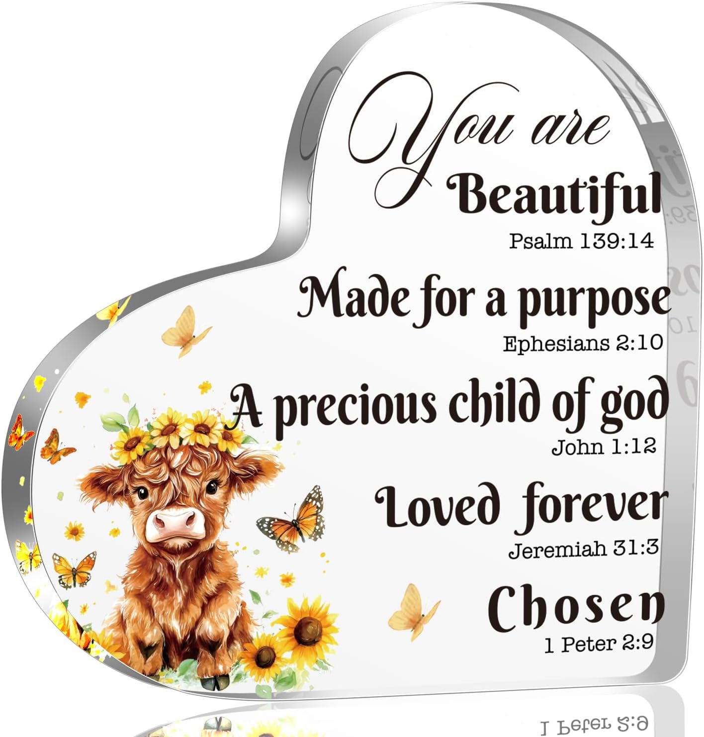 Meaningful Highland Cow Gifts for Women – Thoughtful Present for Friends, Daughter, Sister