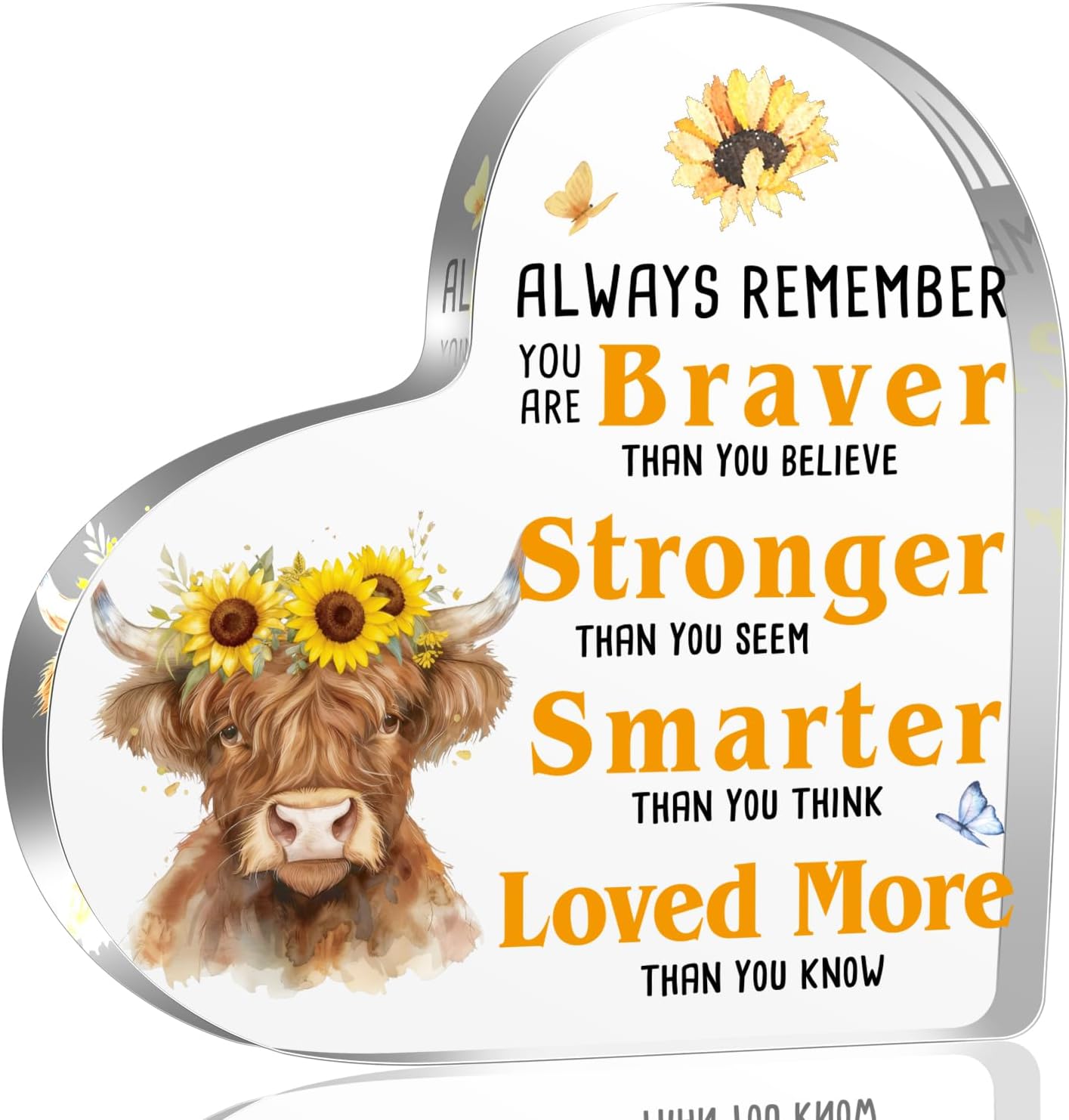 Meaningful Highland Cow Gifts for Women – Thoughtful Present for Friends, Daughter, Sister