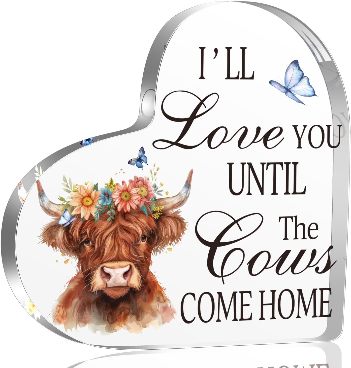 Meaningful Highland Cow Gifts for Women – Thoughtful Present for Friends, Daughter, Sister