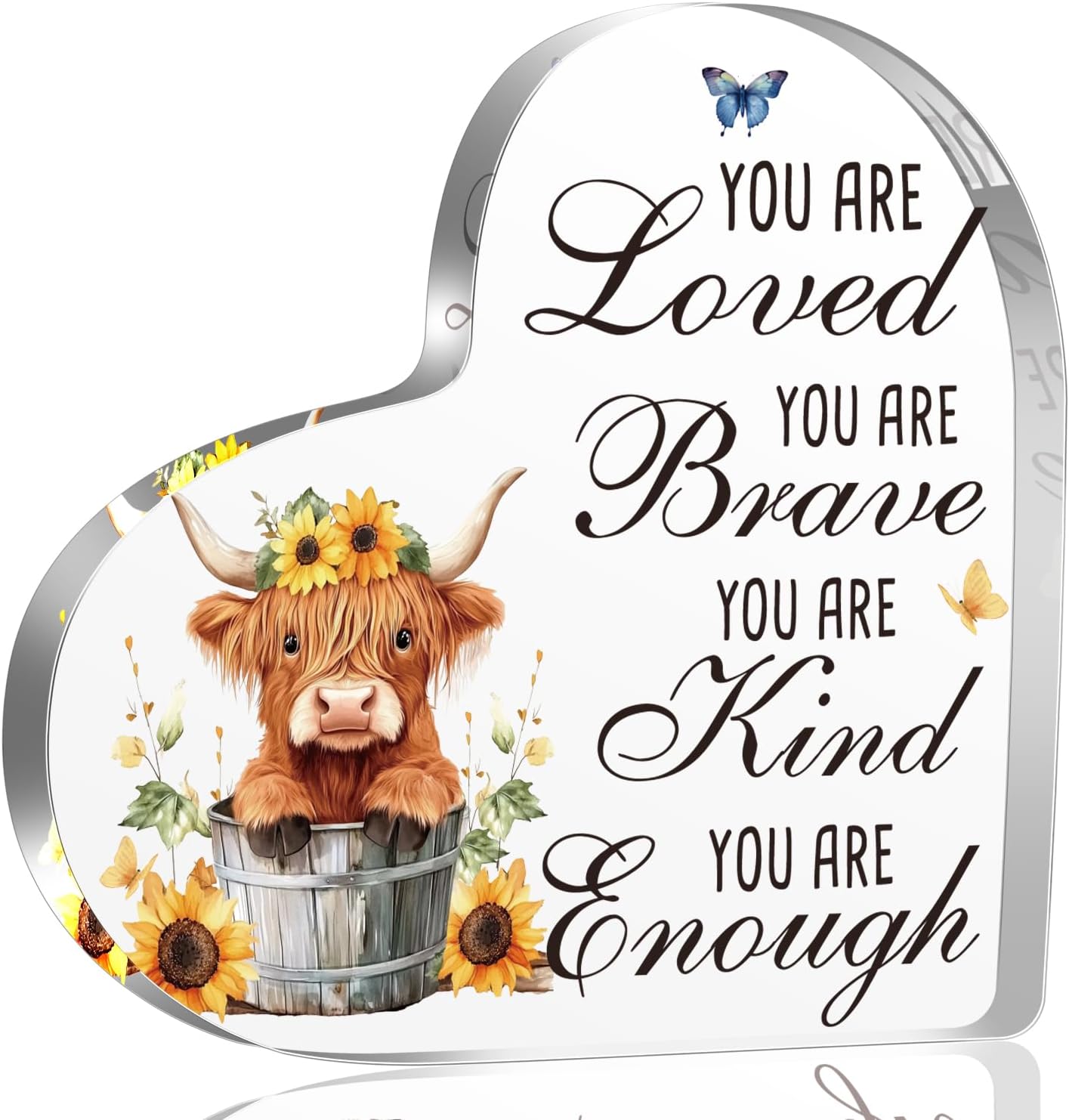 Meaningful Highland Cow Gifts for Women – Thoughtful Present for Friends, Daughter, Sister
