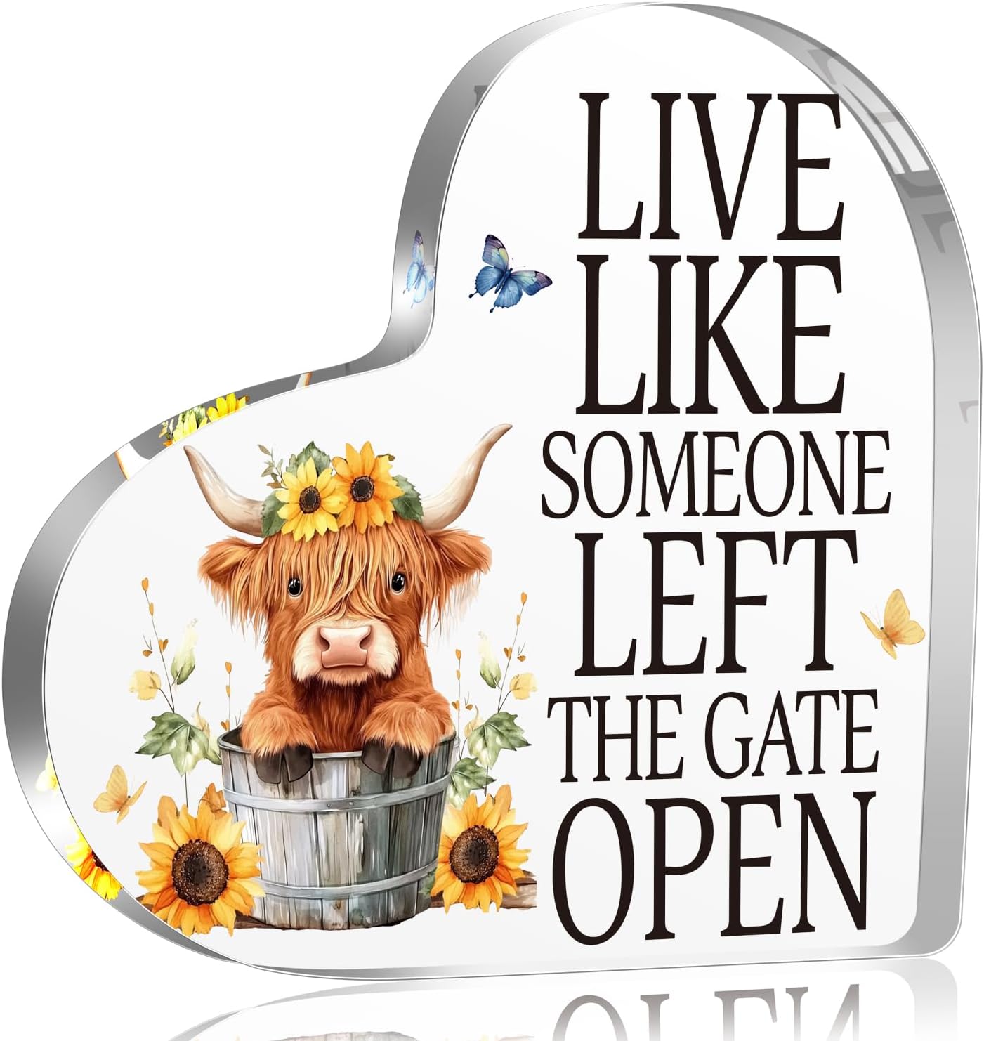 Meaningful Highland Cow Gifts for Women – Thoughtful Present for Friends, Daughter, Sister