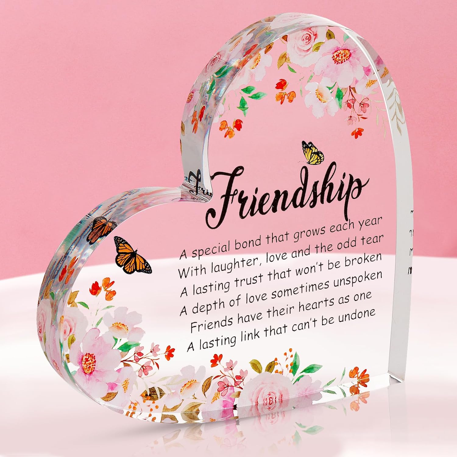 Acrylic Puzzle Paperweight Gift for Family – “I Love You” Appreciation Block, Romantic Gift for Husband, Wife, Boyfriend or Girlfriend – Birthday, Anniversary, Valentine’s Day