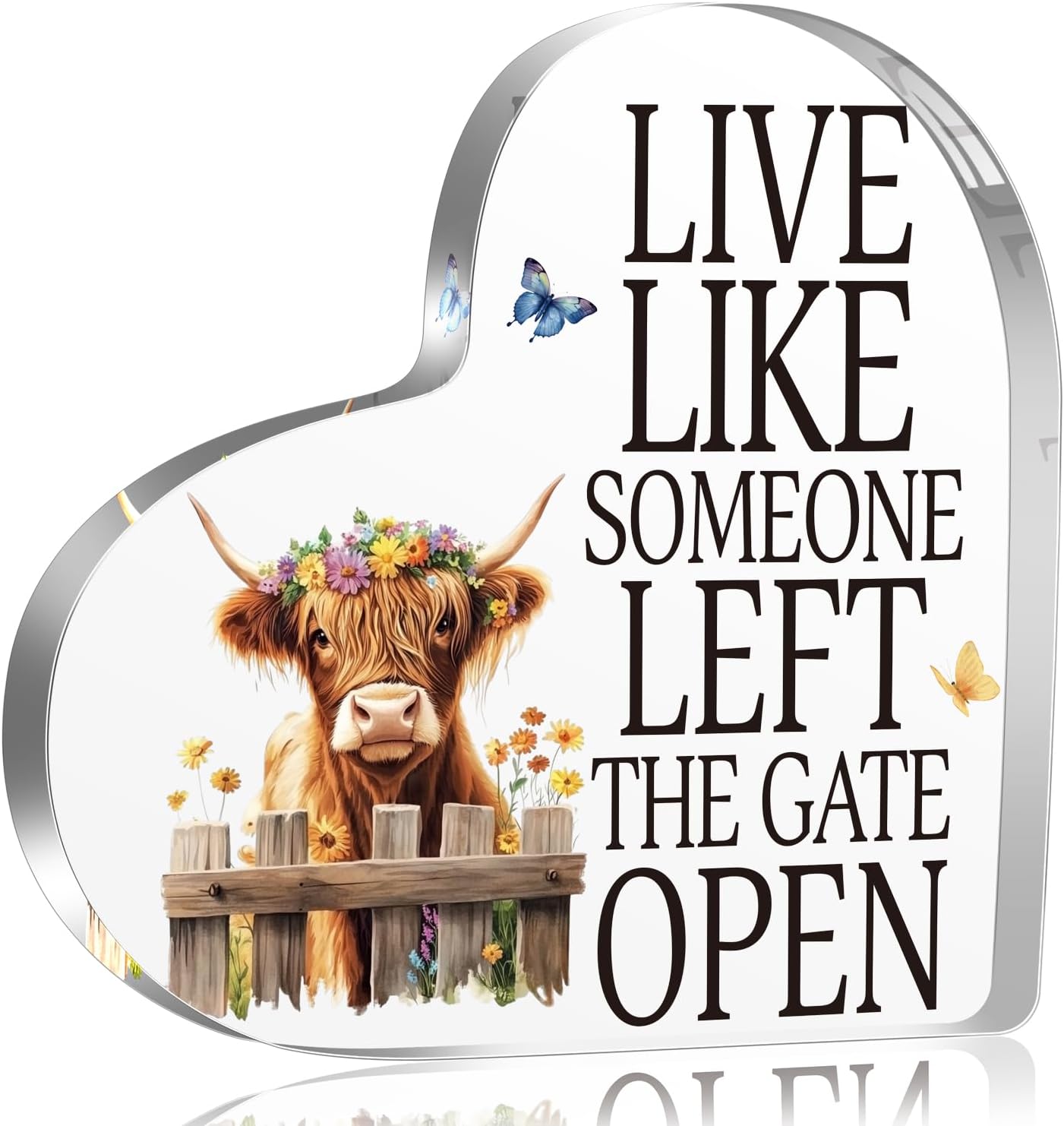 Meaningful Highland Cow Gifts for Women – Thoughtful Present for Friends, Daughter, Sister