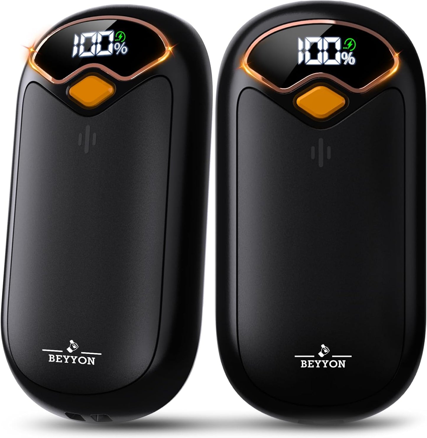 Rechargeable Electric Hand Warmers – 2-Pack Magnetic Pocket Hand Warmers