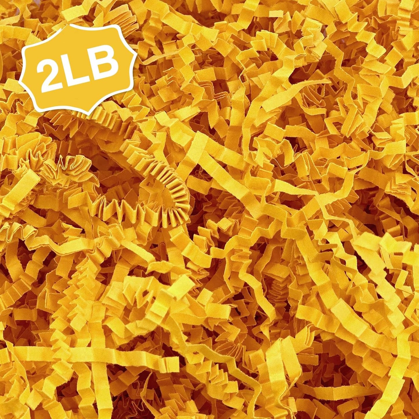 2LB Decorative Crinkle Paper Shred Filler – Gift Box, Bag & Basket Stuffing for Holidays & Special Occasions