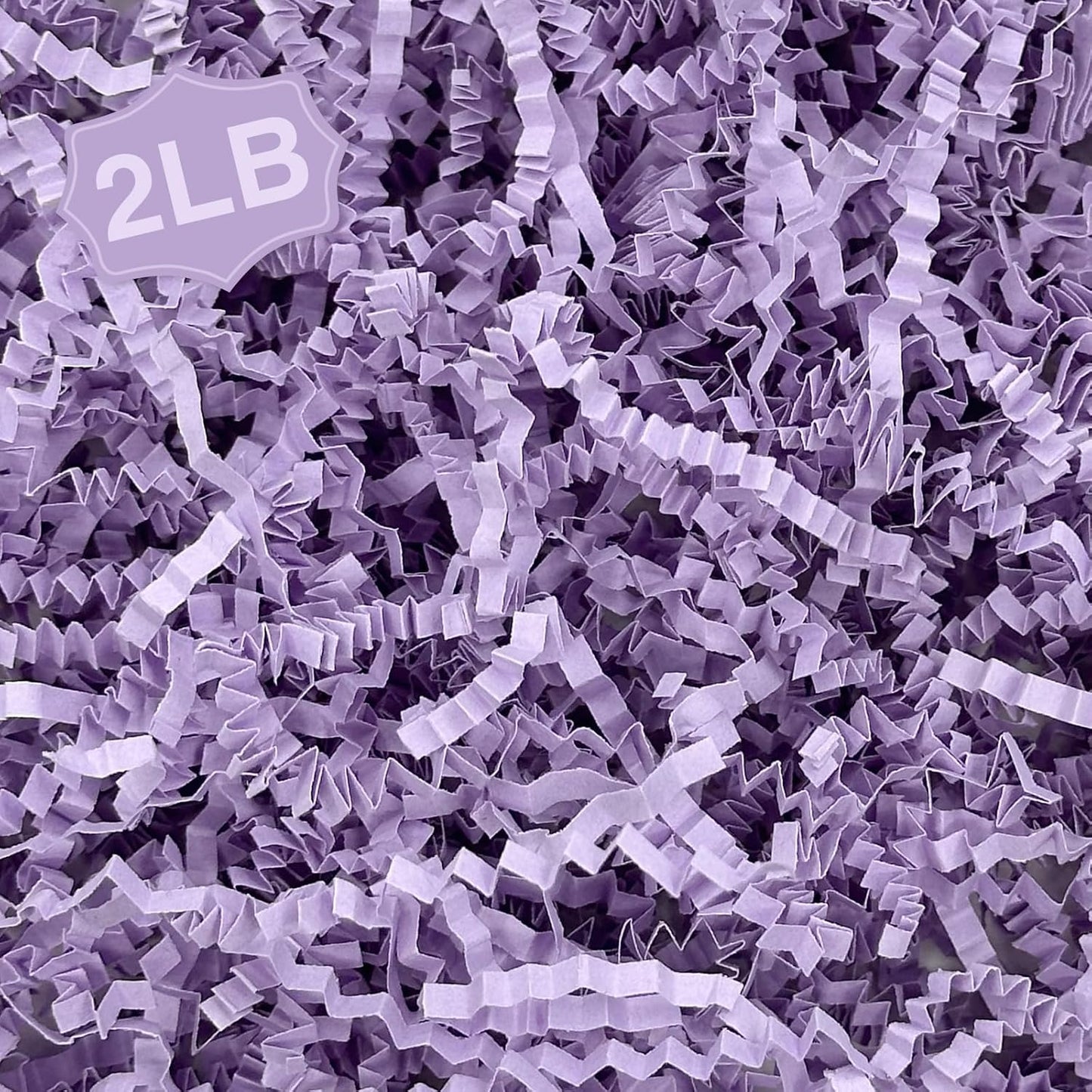 2LB Decorative Crinkle Paper Shred Filler – Gift Box, Bag & Basket Stuffing for Holidays & Special Occasions