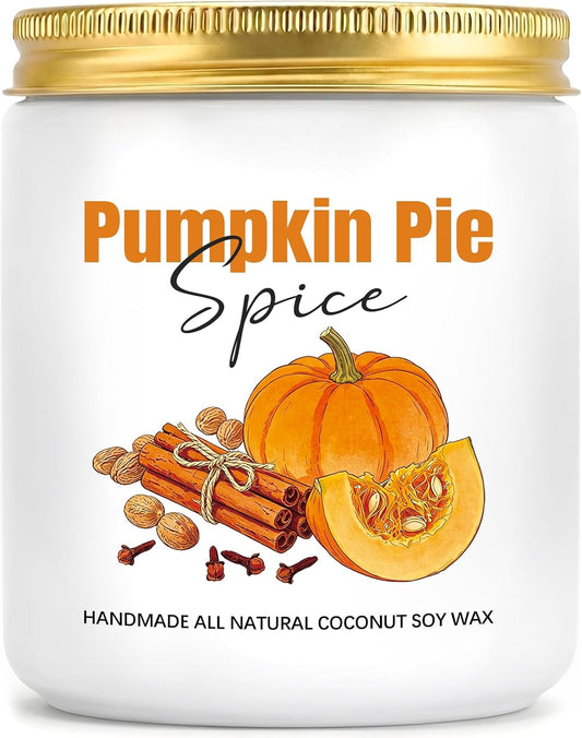 Pumpkin Cinnamon Spice Scented Candle