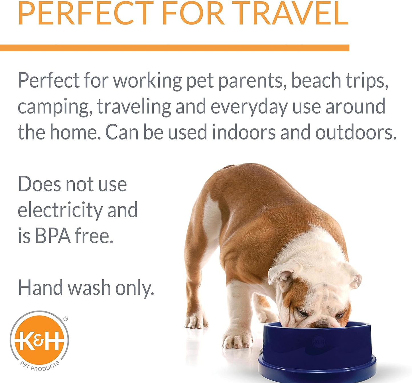 Insulated Cooling Pet Water Bowl – 96 oz Ice-Cold Water Bowl for Dogs and Cats