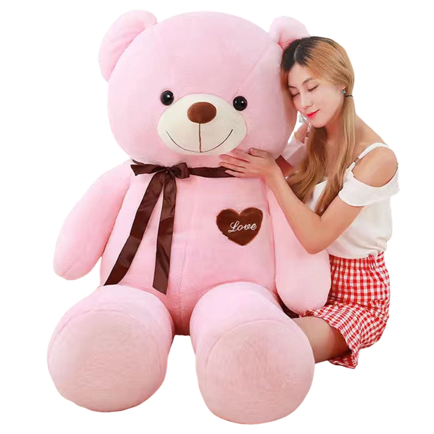 Large Plush Bear - Super Soft Huggable Companion 