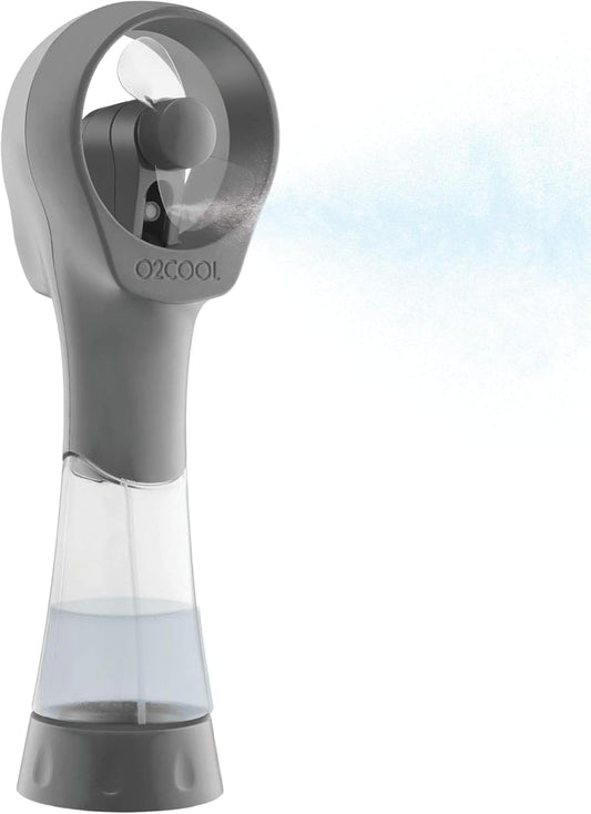 Elite Handheld Misting Fan – Battery Powered Personal Cooling Fan with Water Mist Spray