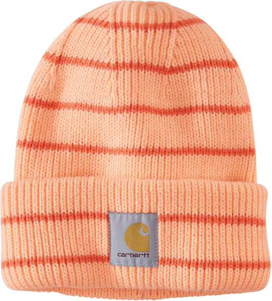 Women's Rib Knit Beanie – Soft Stretchy Winter Hat for Women