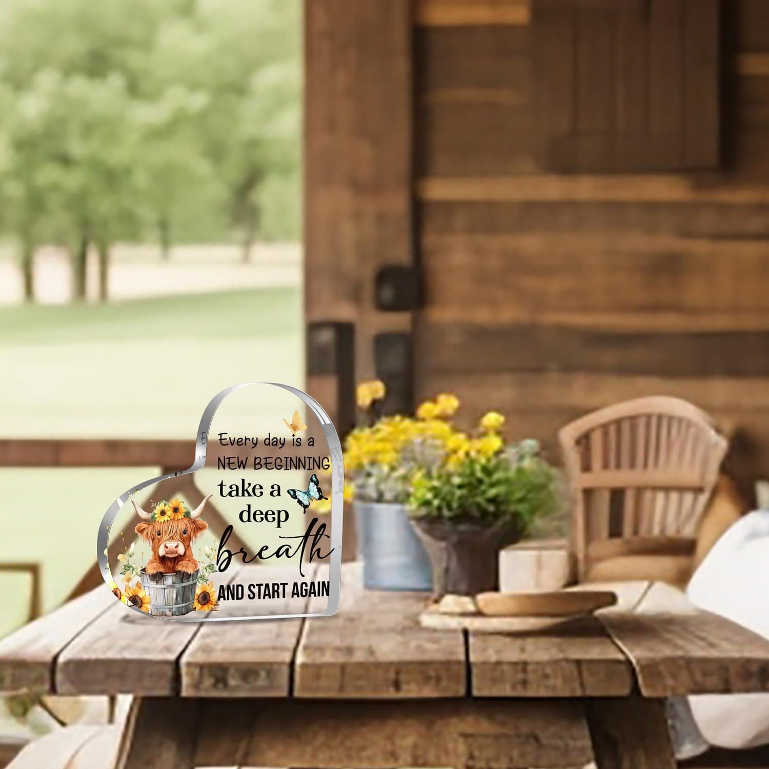 Meaningful Highland Cow Gifts for Women – Thoughtful Present for Friends, Daughter, Sister