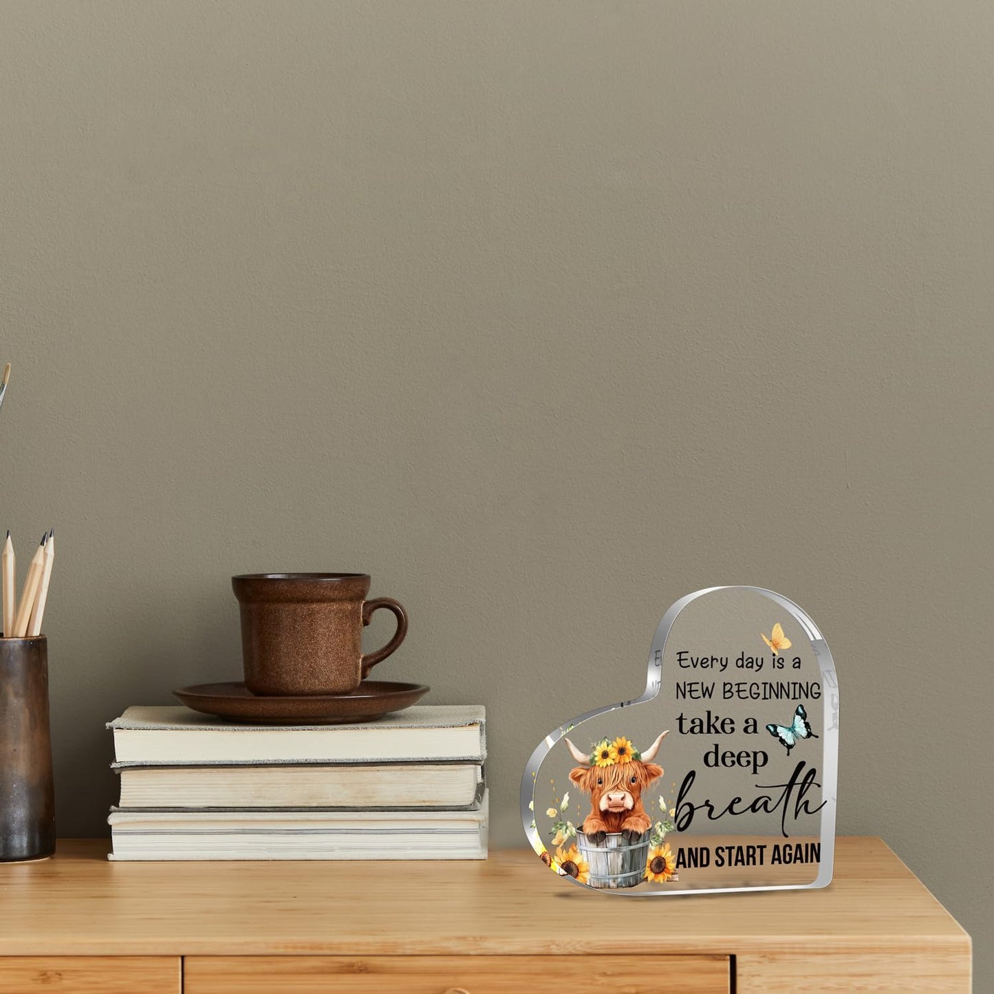 Meaningful Highland Cow Gifts for Women – Thoughtful Present for Friends, Daughter, Sister