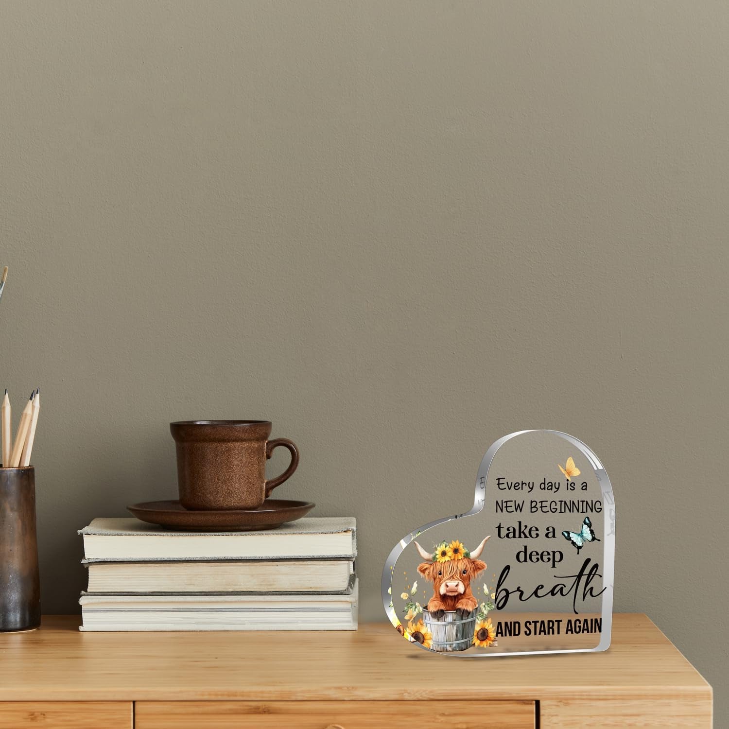 Meaningful Highland Cow Gifts for Women – Thoughtful Present for Friends, Daughter, Sister
